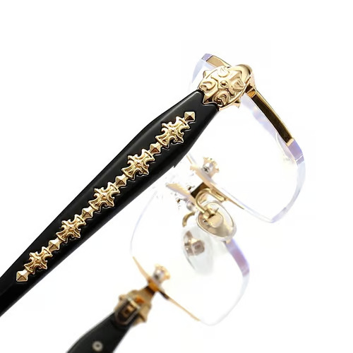 Anti-Blue Light Presbyopia Glasses Hd Rimless Glasses