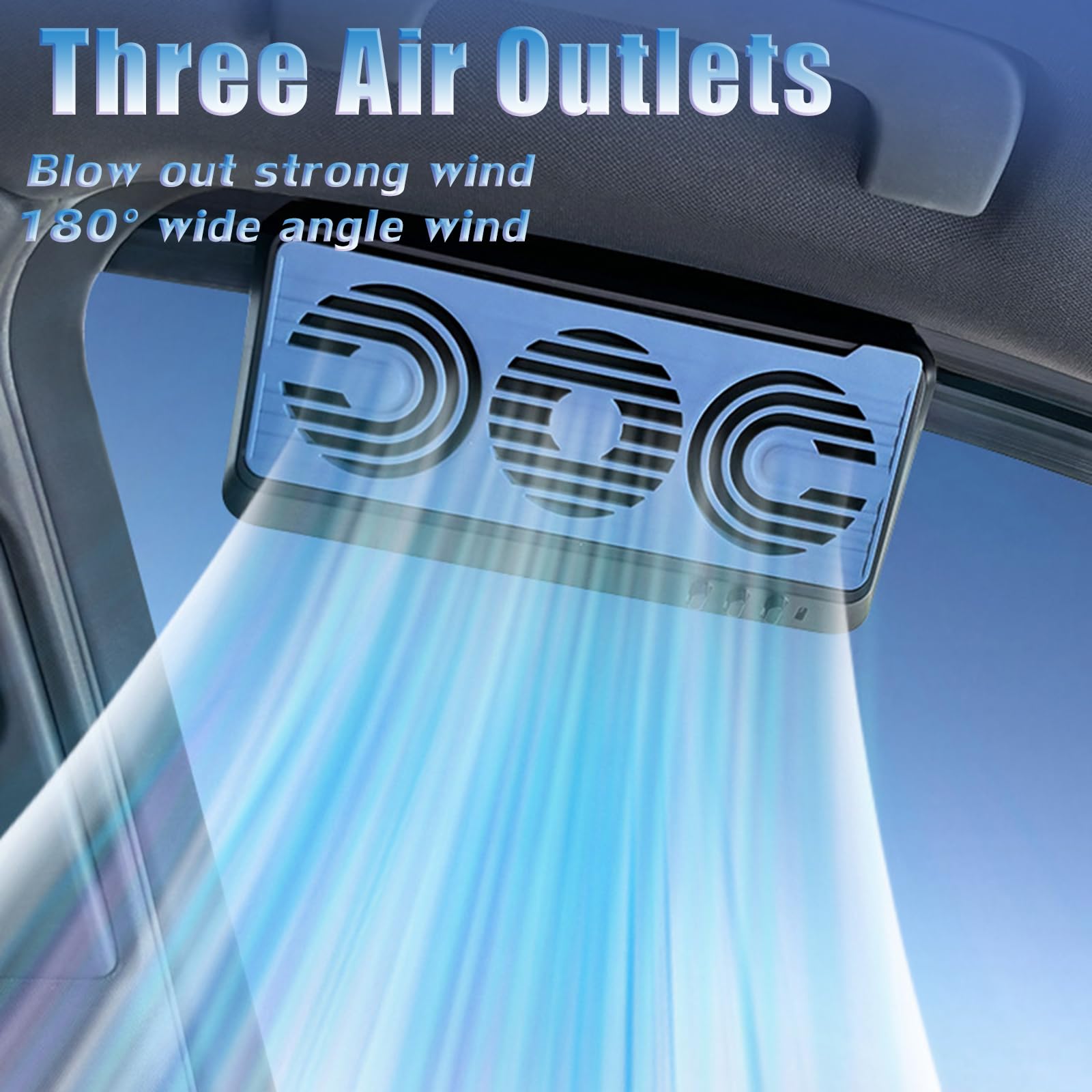 Portable Car Quiet Auto Air Circulator