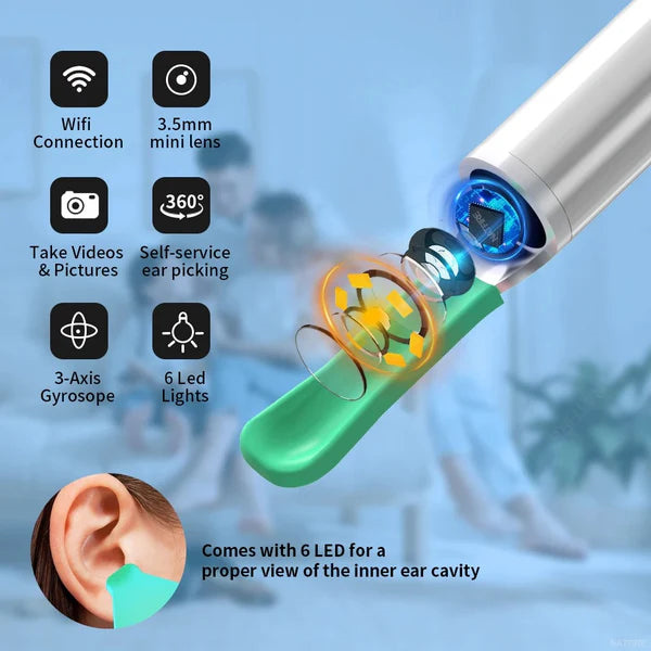 Ear Wax Cleaner with Camera