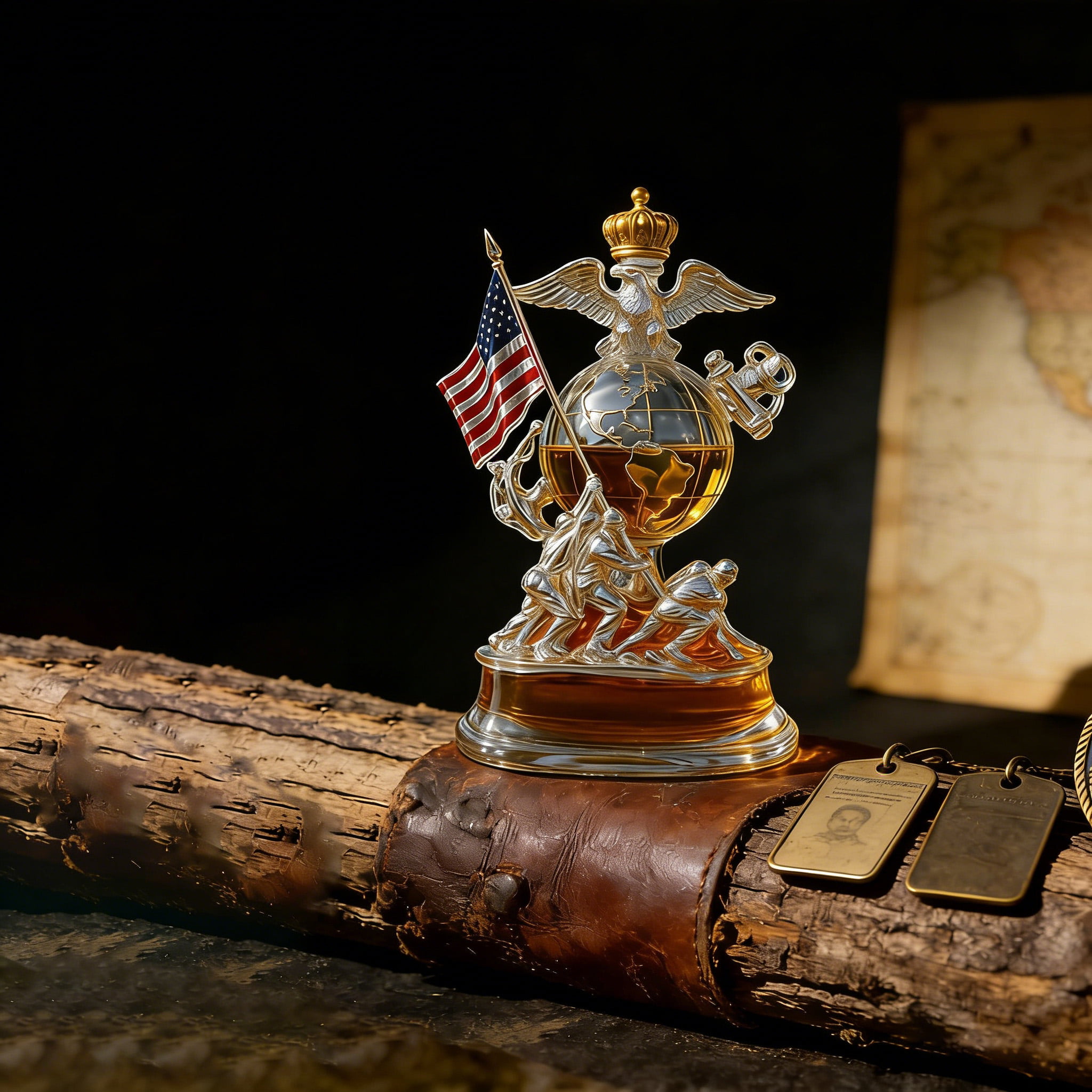 U.S. 250th Anniversary Whiskey Bottle