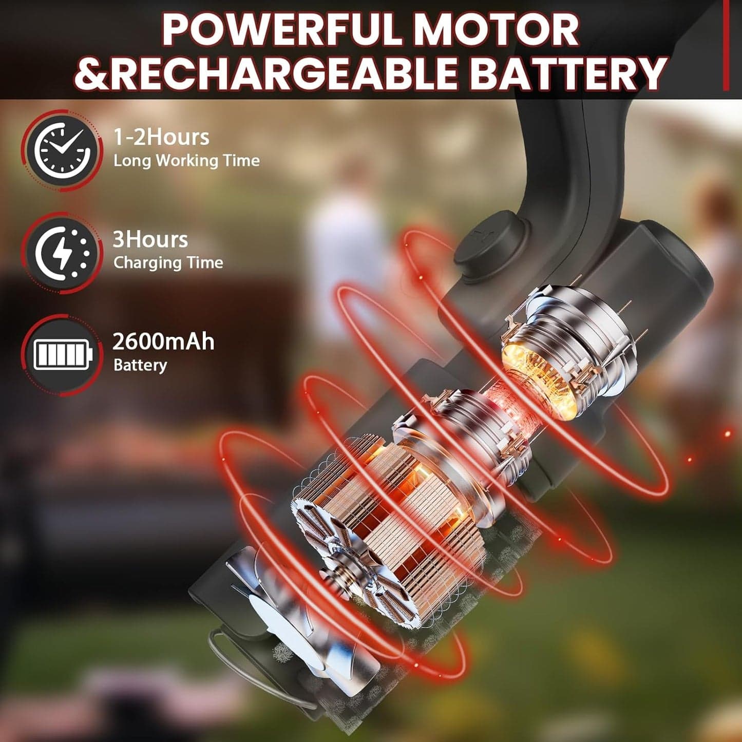 🍖 Cordless Electric BBQ Cleaning Brush