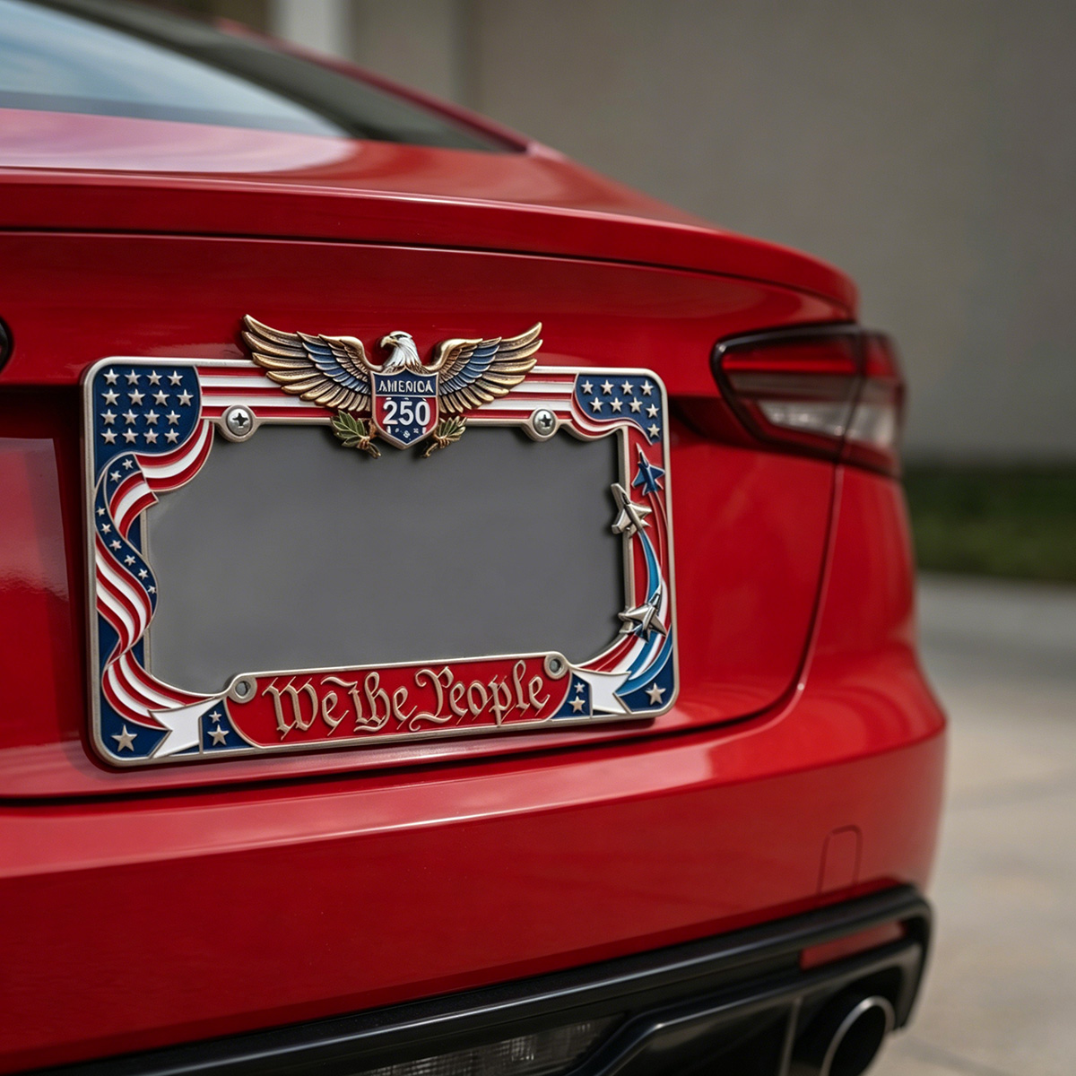 250th Anniversary Commemorative License Plate Frame
