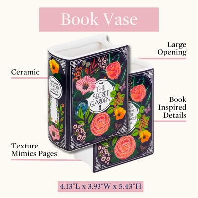 Original Book-Shaped Decorative Vase