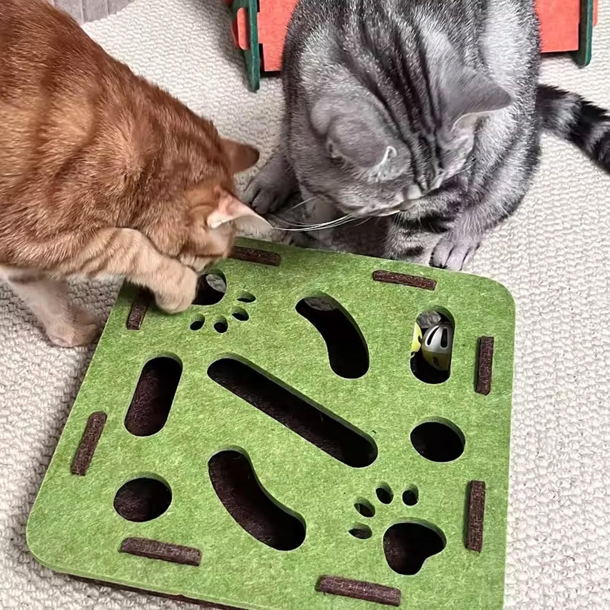 Interactive Cat Nail File Enrichment Box