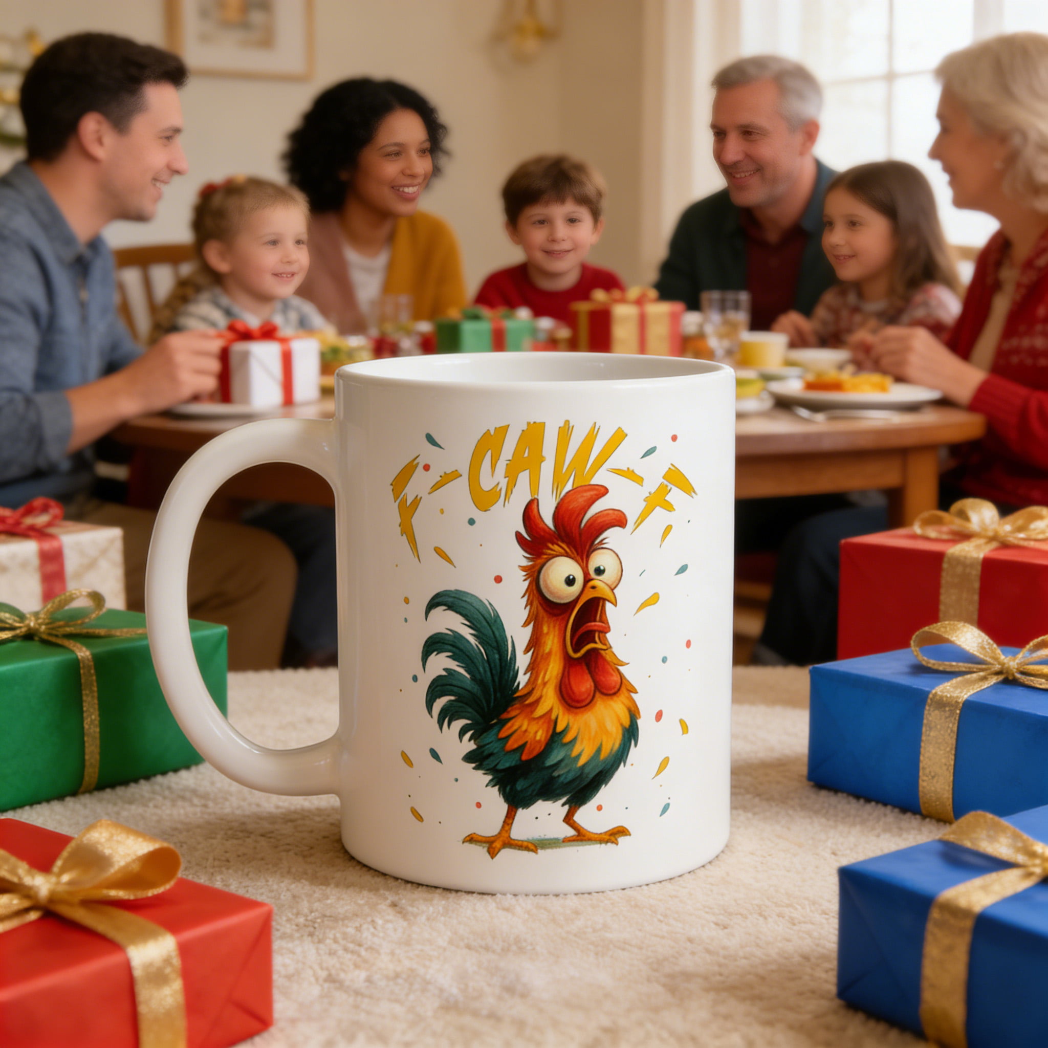 F-Caw-F Funny Chicken Mug