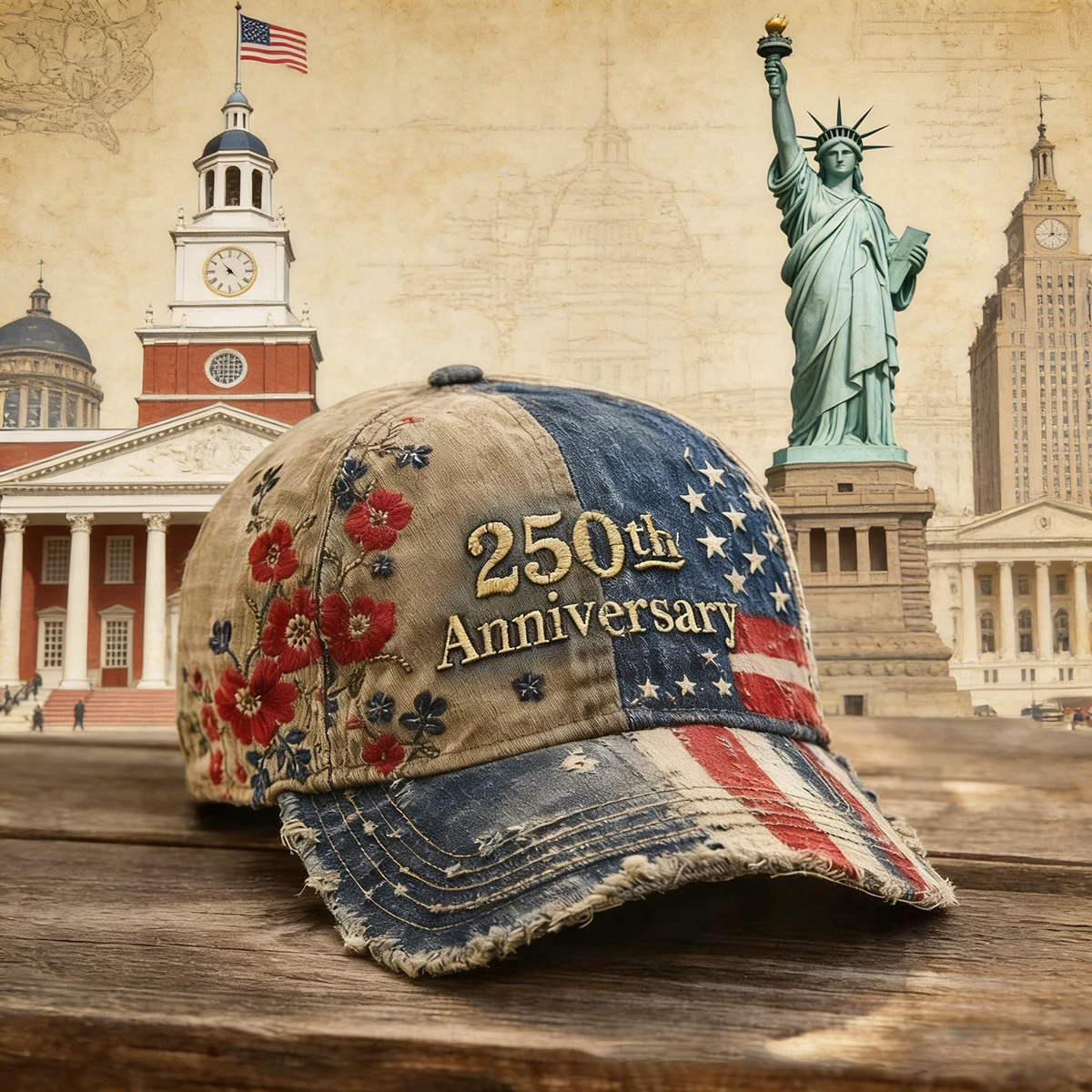 🏆US 250th Anniversary Casual Hat