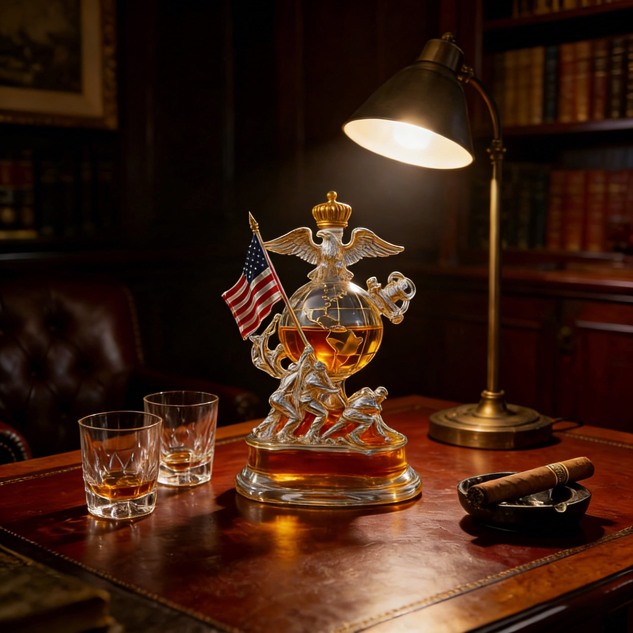 U.S. 250th Anniversary Whiskey Bottle