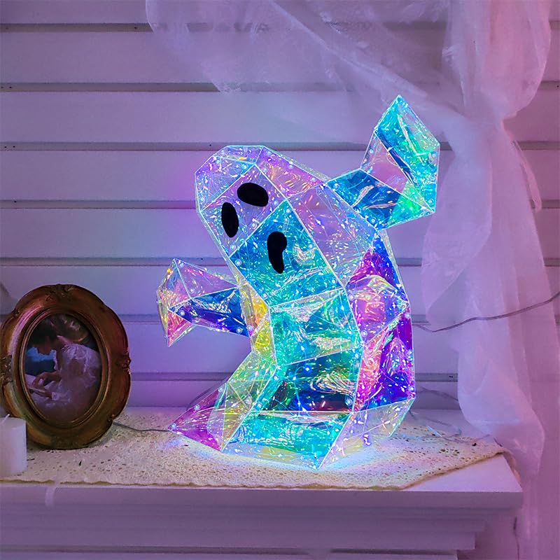 Prismatic Iridescent Spooky Ghost