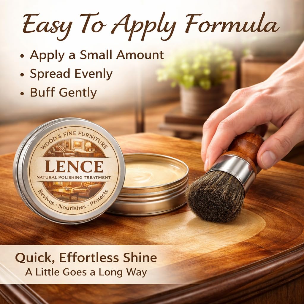 Lence Furniture Balm – Wood Scratch Repair Formula