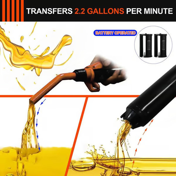 Last Day Promotion 49% OFF - Portable Power Battery Pump