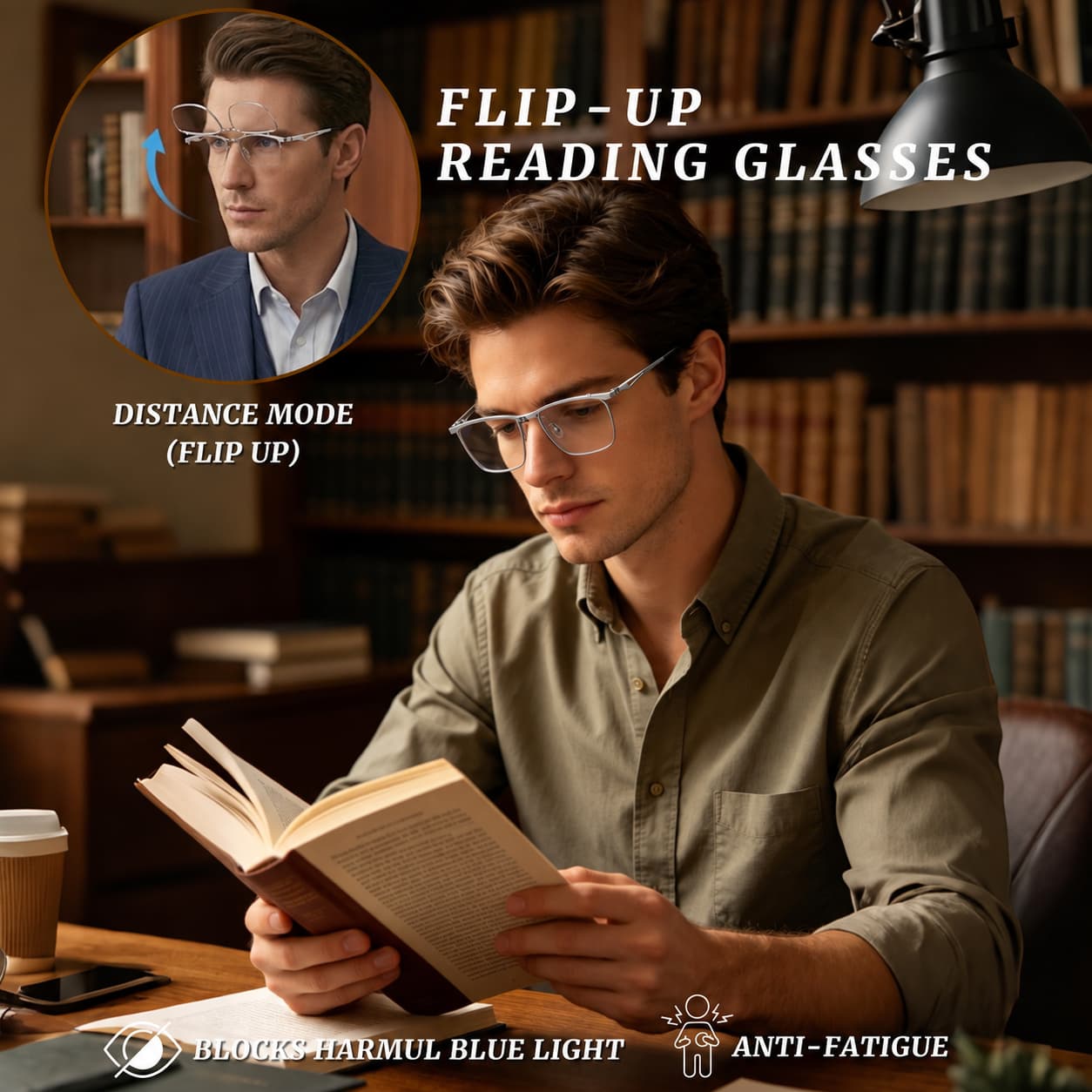 👓Flip-Up Reading Glasses