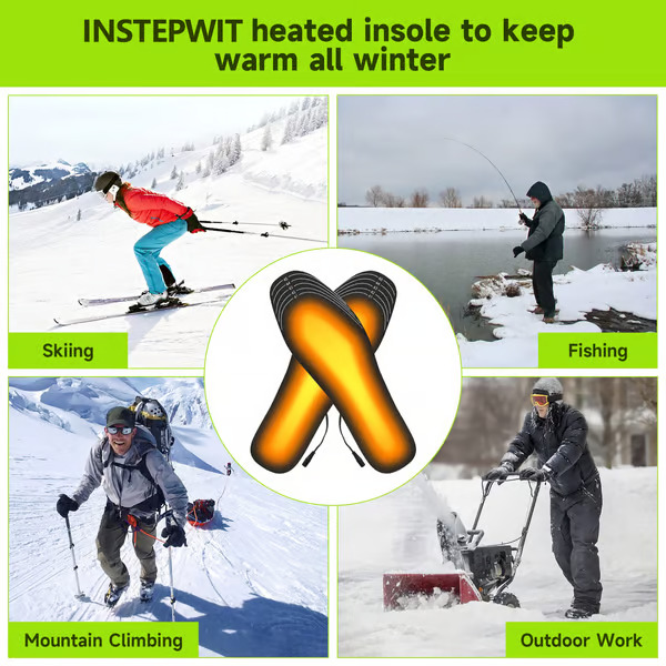 🔥Hot Sale 49% OFF🔥USB Heated Shoe Insoles