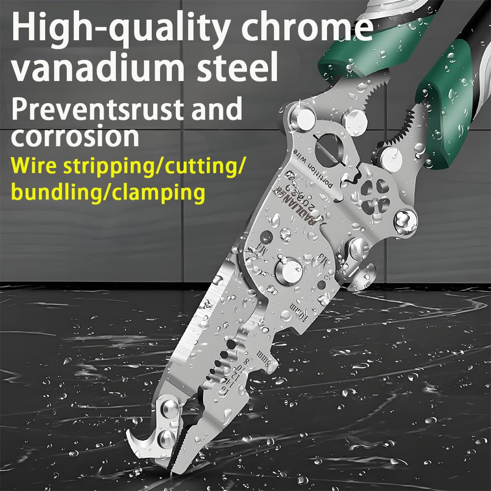 2025 New Tuvilo 20-in-1 Folding Stylus Screwdriver Wire Stripper