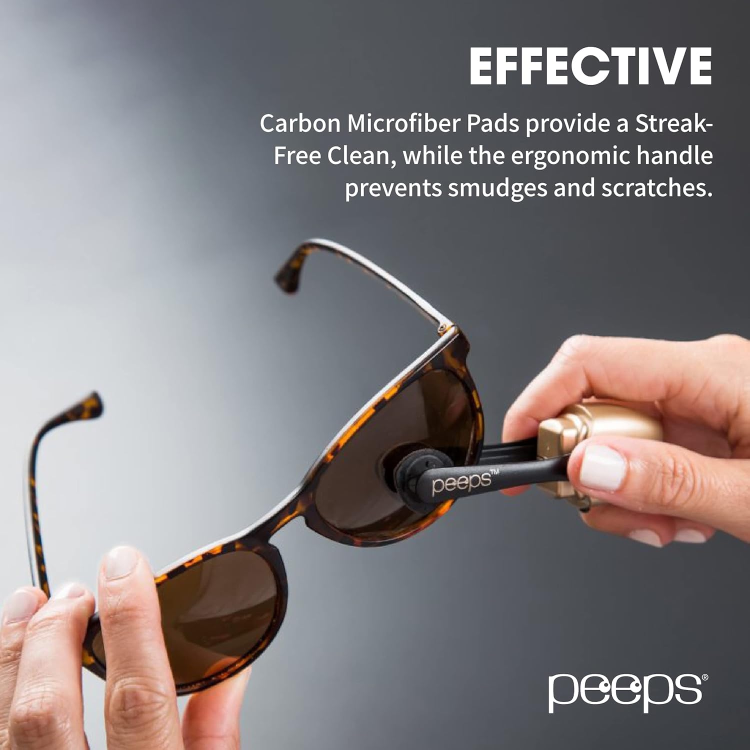 Carbon Klean Peeps Eyeglass Lens Cleaner