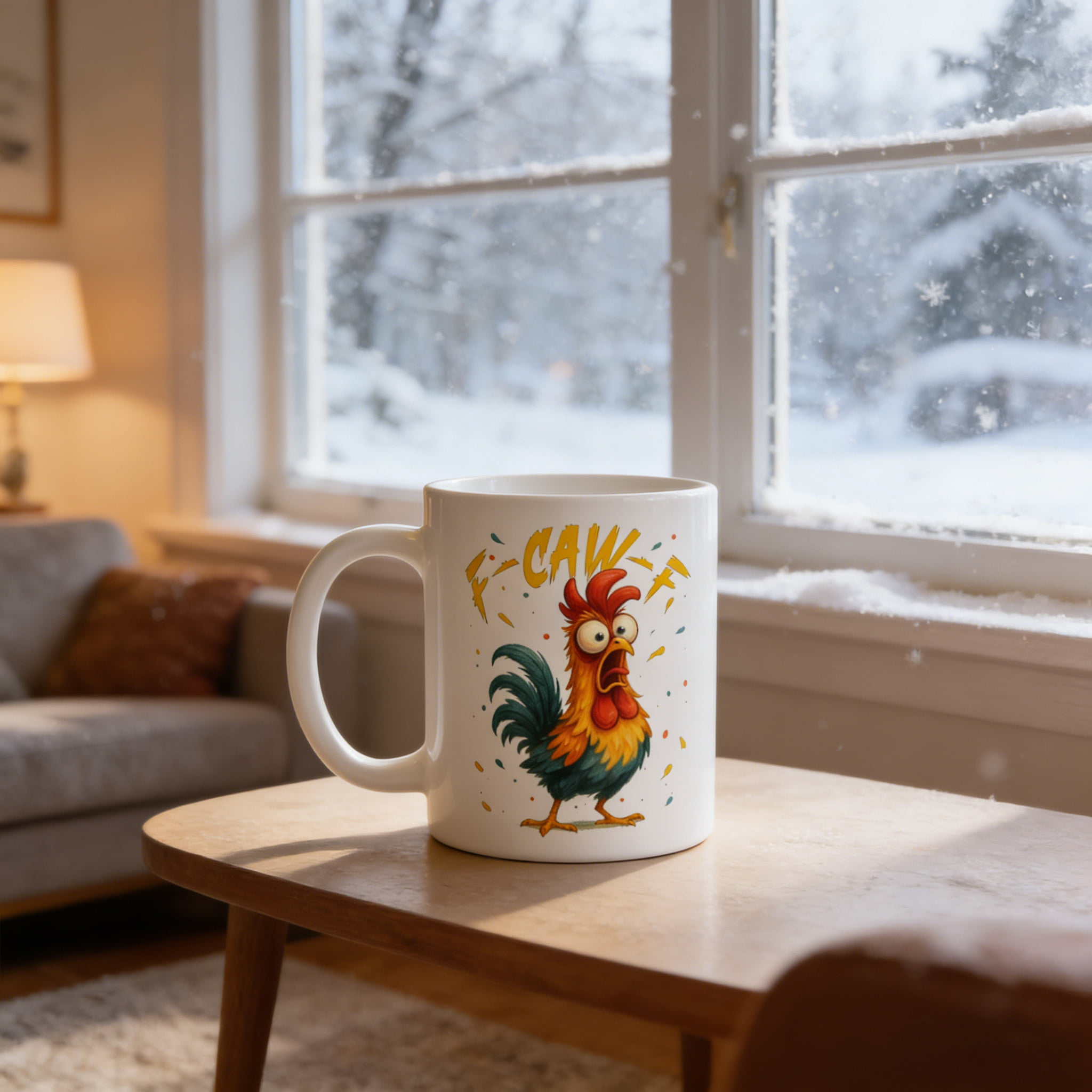 F-Caw-F Funny Chicken Mug