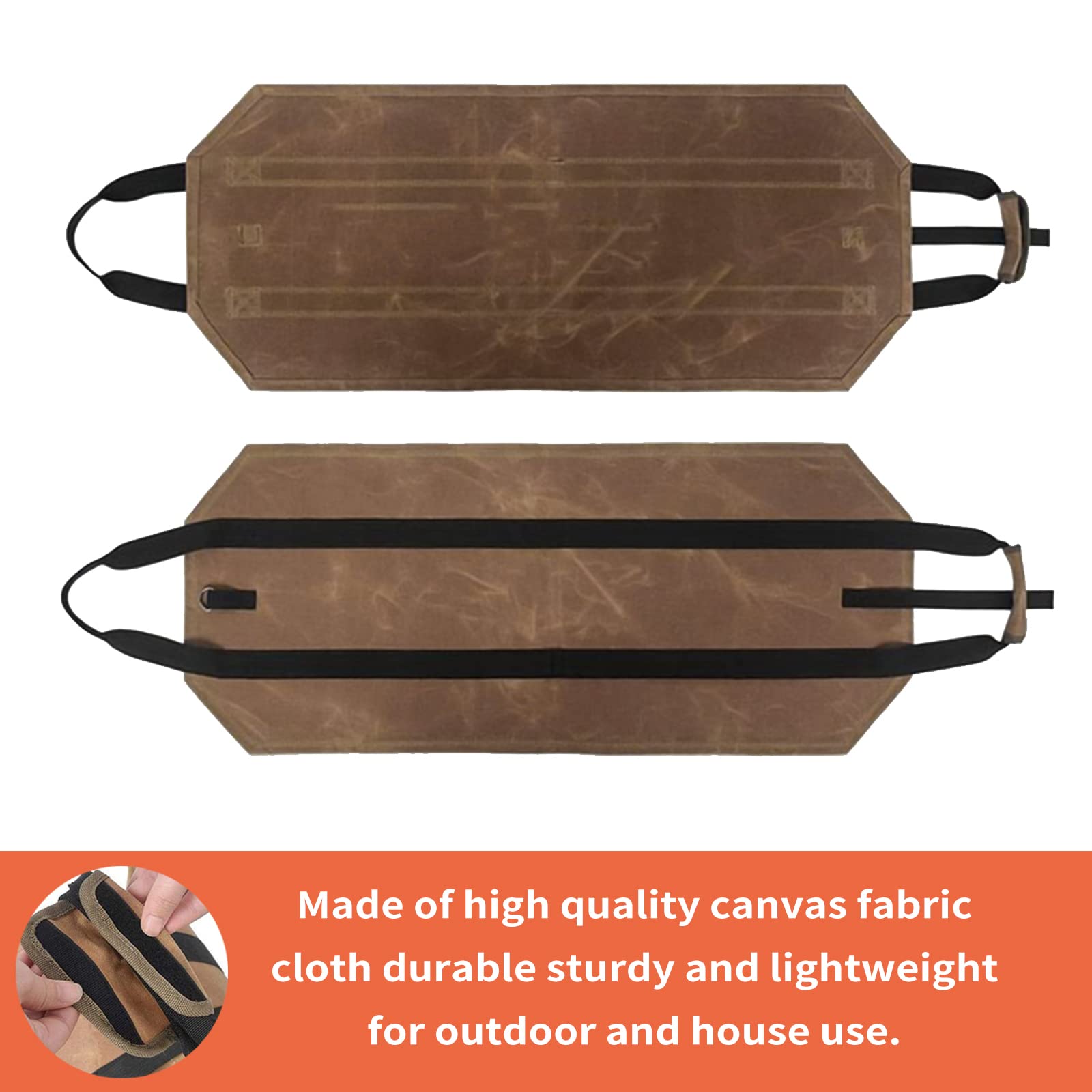 Fireplace Log Carrier Tote Bag