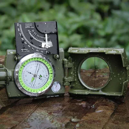 🔥Multifunctional Military Aiming Navigation Compass