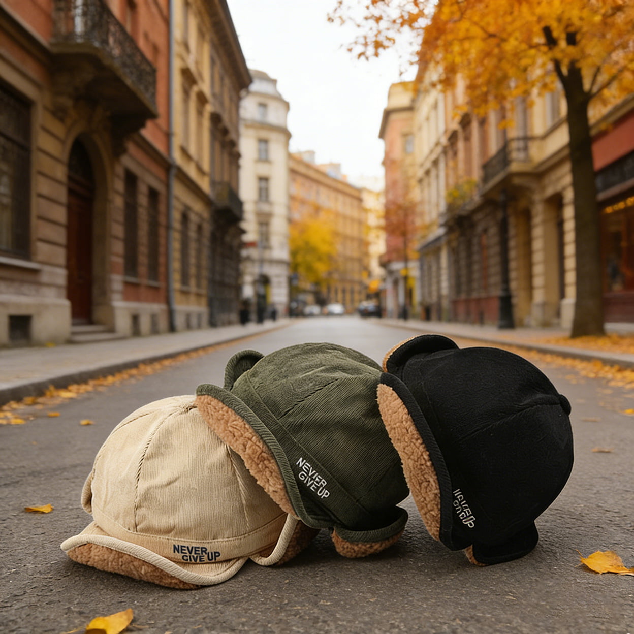 Winter Warm Trapper Baseball Cap with Earflaps