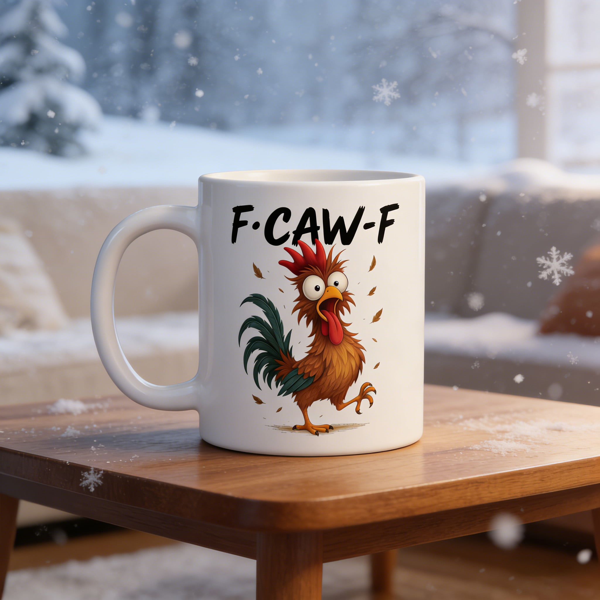 F-Caw-F Funny Chicken Mug