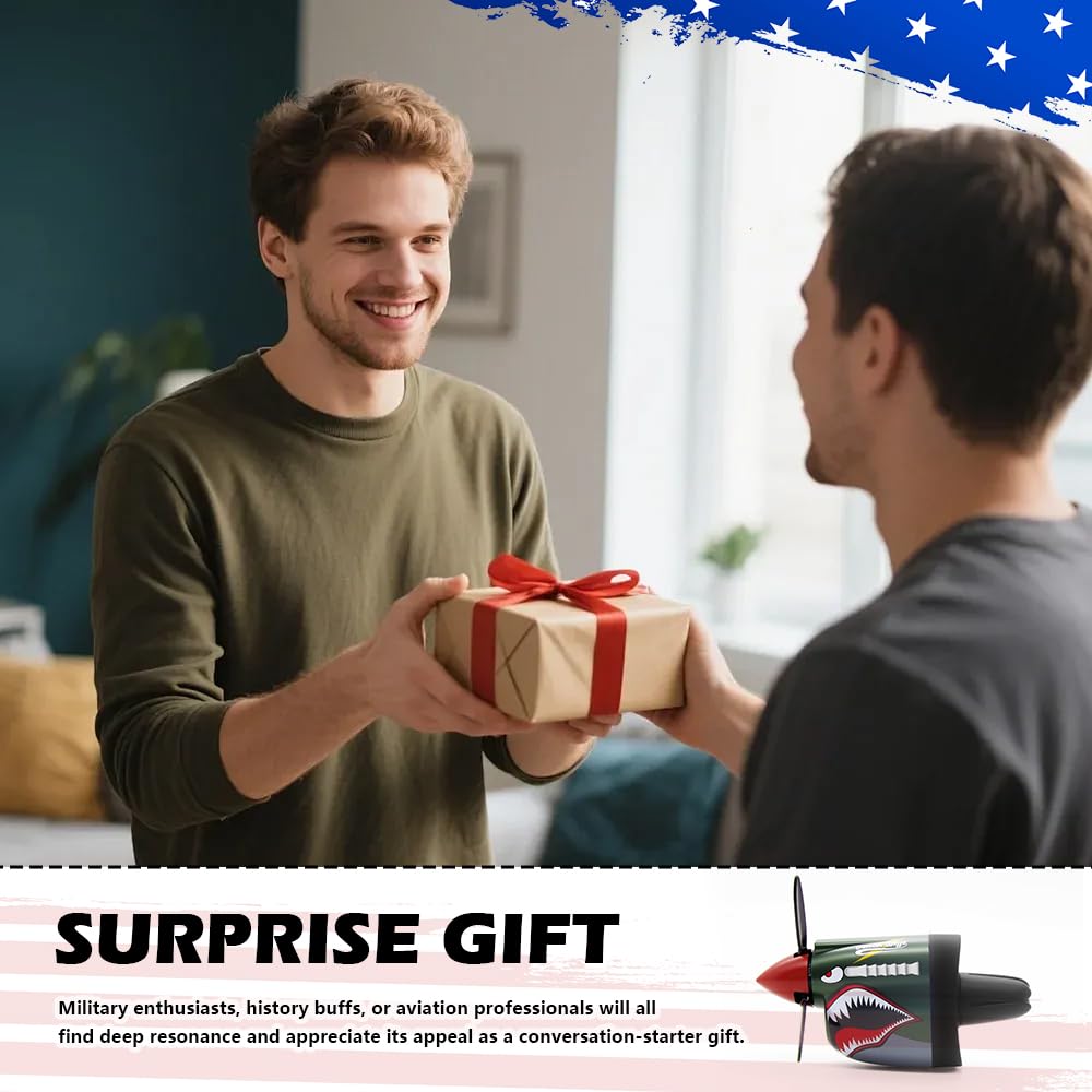 ✈️P-40 Warhawk Fighter Plane Car Vent Decor