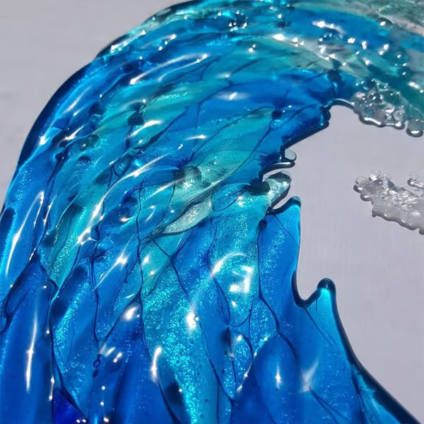 (🔥HOT SALE NOW 49% OFF) - 🌊Ocean Wave Fused Sculpture