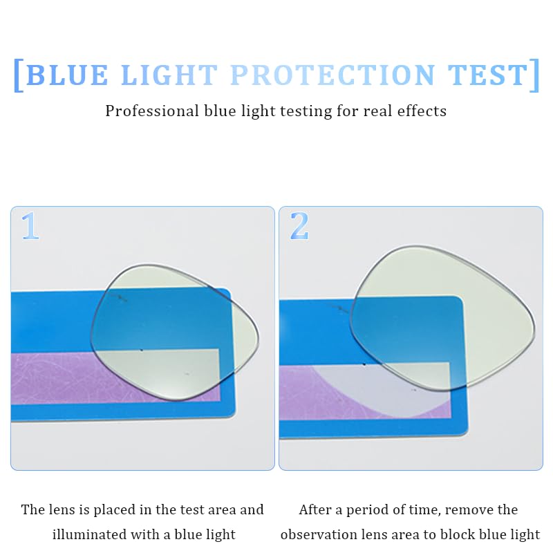 Sapphire High Hardness Anti Blue Light Intelligent Dual Focus Reading Glasses