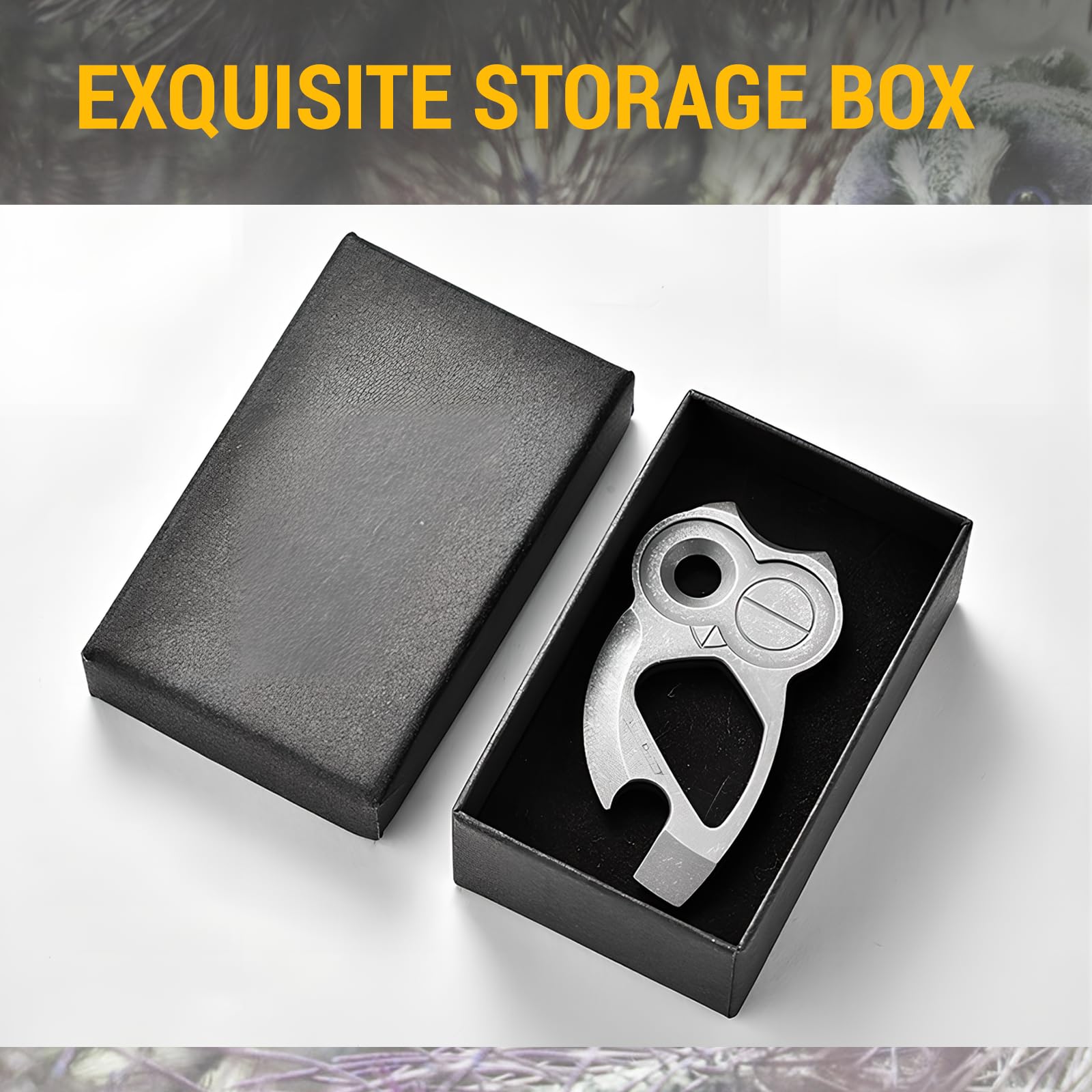 Owl & Fishbone Titanium EDC Multi-Tool