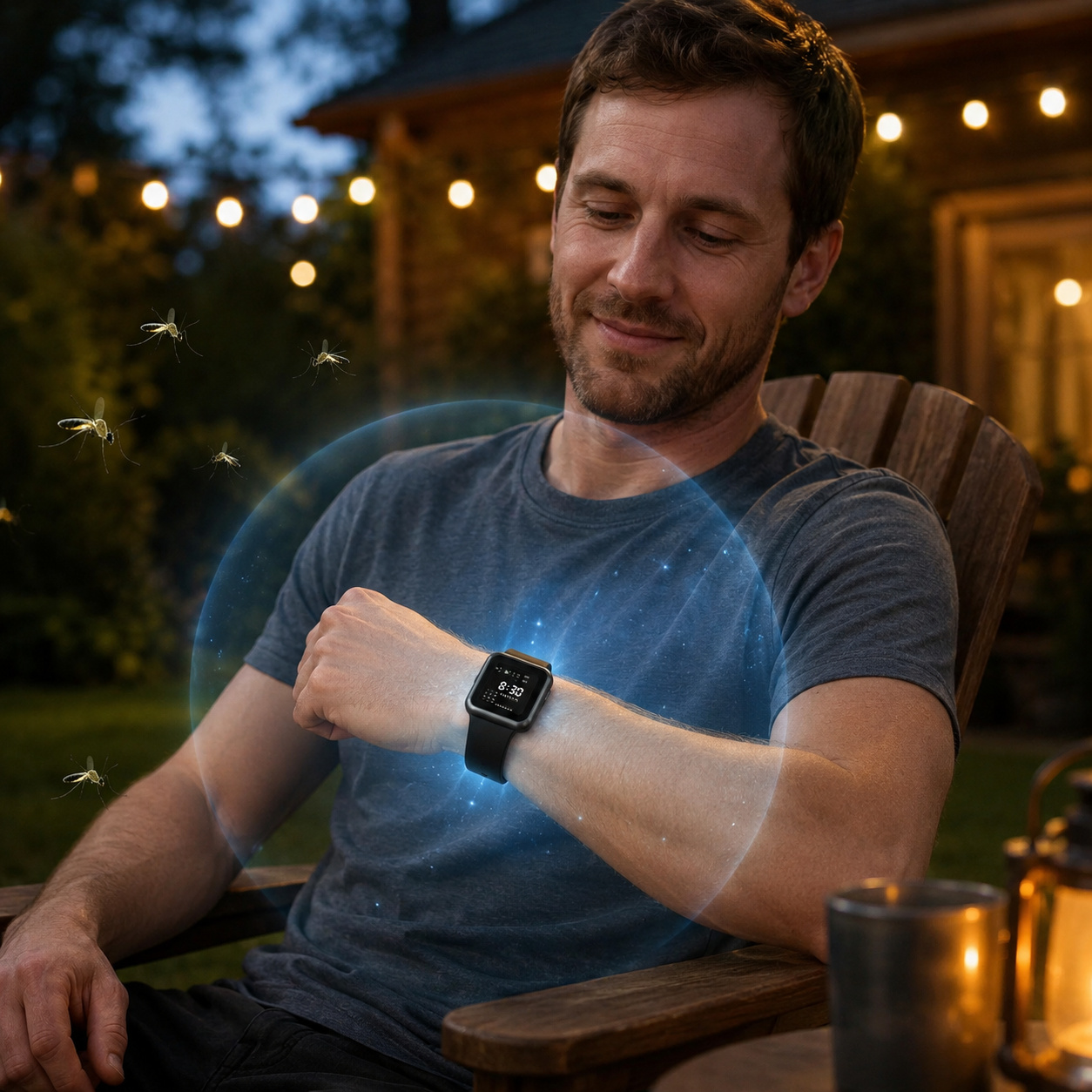 Ultrasonic Mosquito Repellent Watch