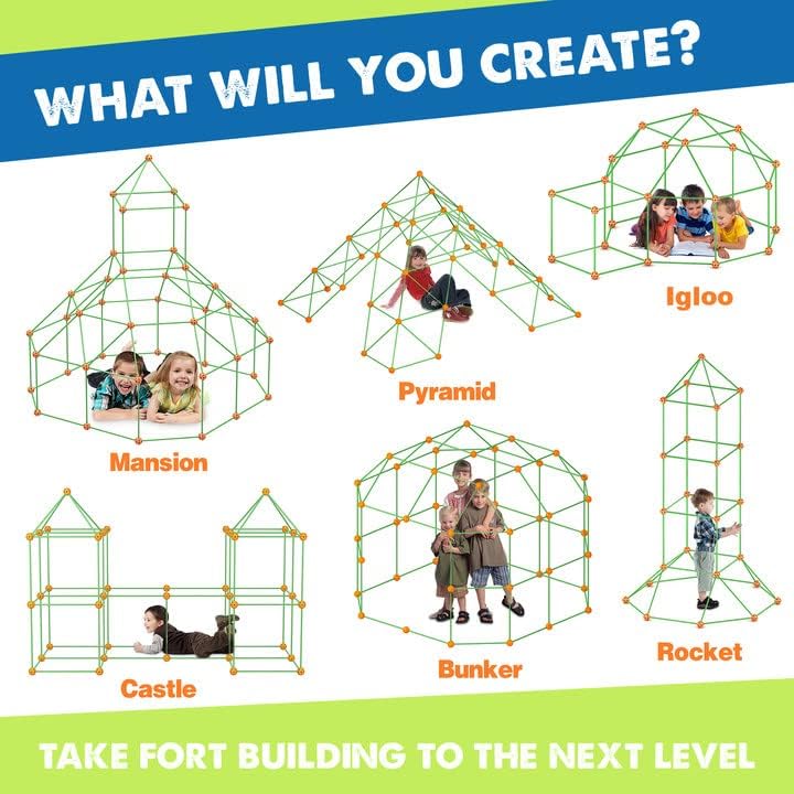 🎁Last Day 50% OFF SALE 🎁 Magic Fort Building Kit
