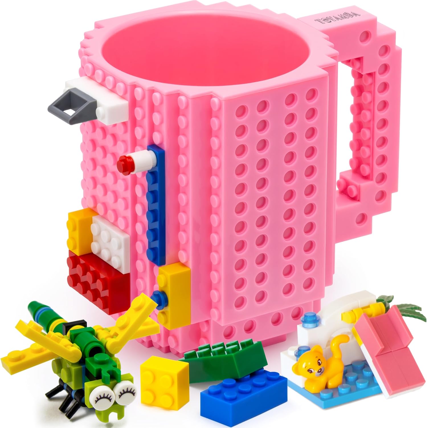 Welnax™ Funny DIY Novelty Build on Brick Mug