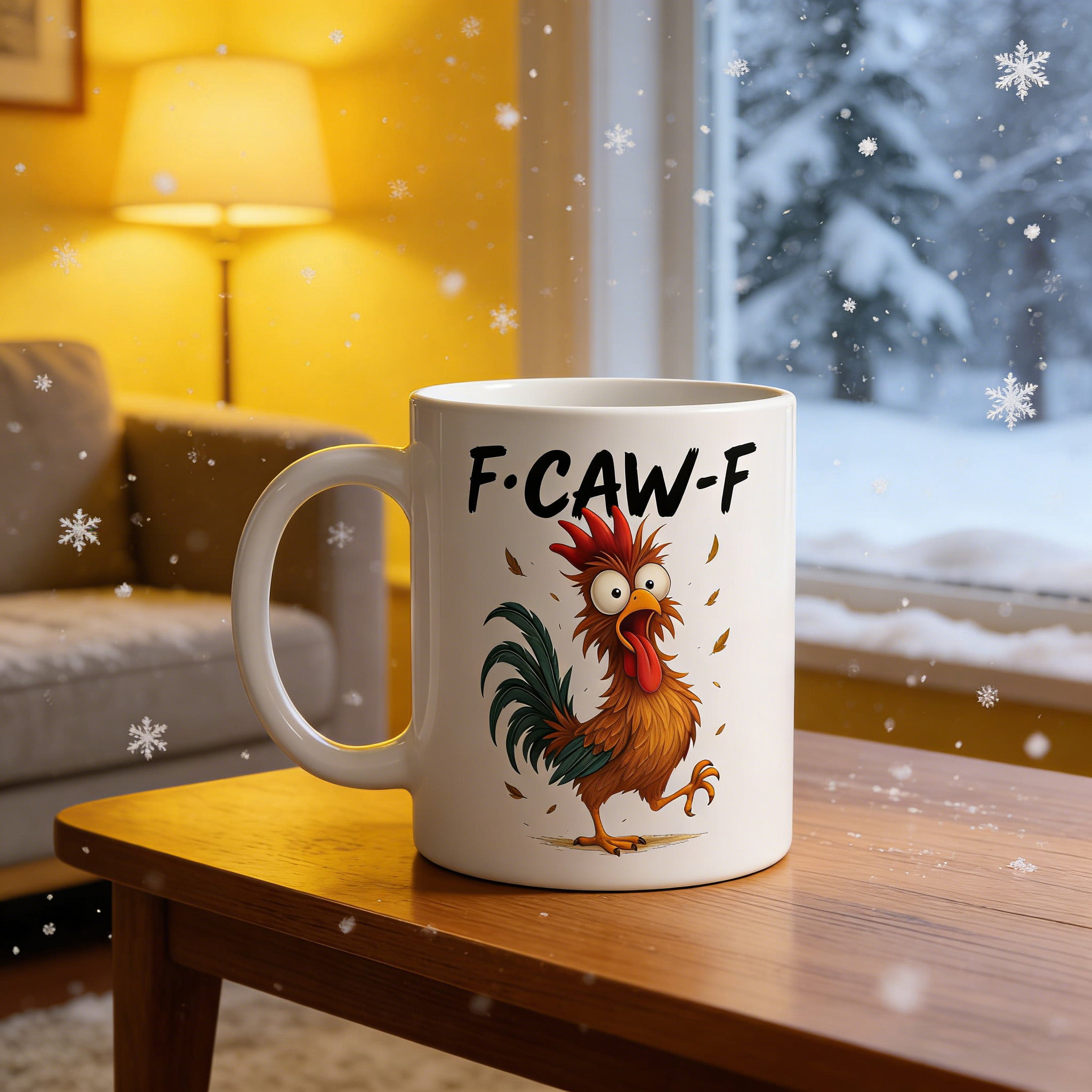 F-Caw-F Funny Chicken Mug