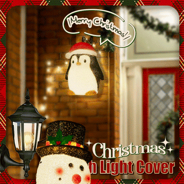 🔥Hot Sale 49% OFF🔥Snowman Porch Light Covers