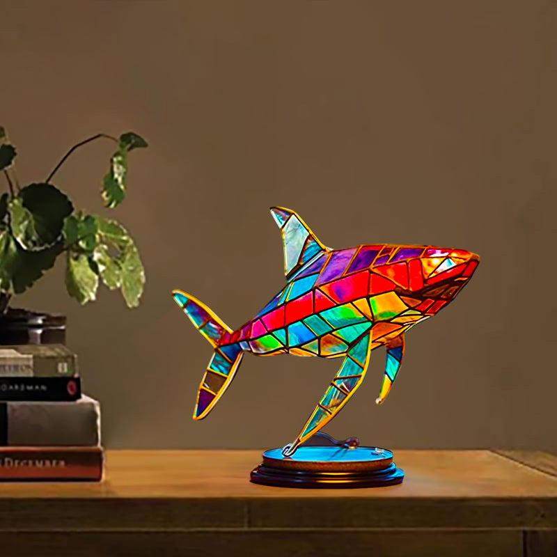 Colored Animal Sitting Desktop Ornaments