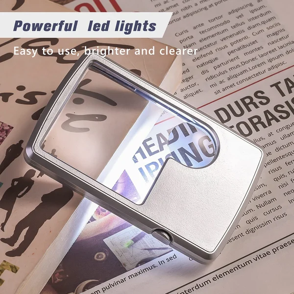🔎Magnifying Glass Reading Tool With LED Light