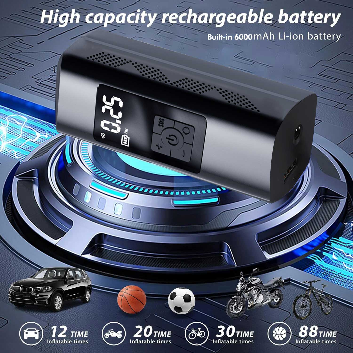 Tire Inflator Portable Air Compressor