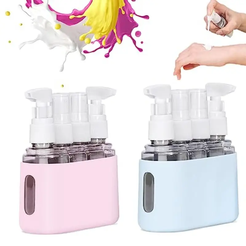Hot Sale🎁 Mini Shampoo Dispenser Portable Travel Bottle Set