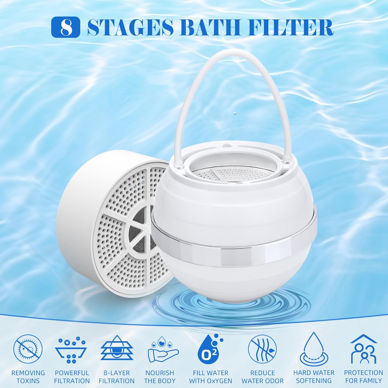 Tubo™ 2.0 Bath water filter