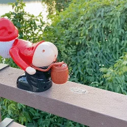 Funny Santa Claus Bubble Modeling of The Fart Fart