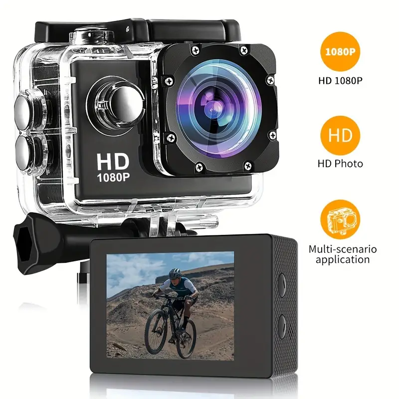 📷Action Camera FHD 1080P 12MP