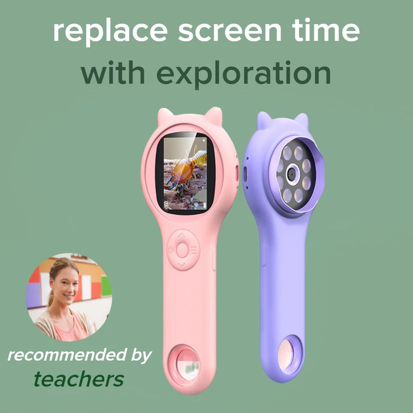 🎁Mini Digital Microscope for Kids Educational Science Toys