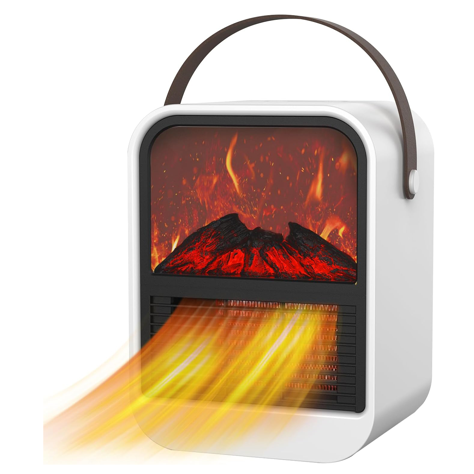1000W PTC Safe Retardant Noise-Free 3D Flame Space Heater