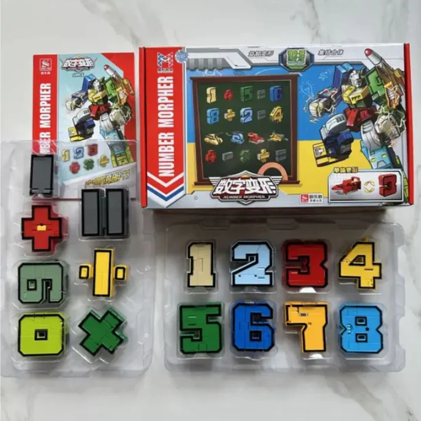 Number algorithm Alpha Bot Robet Toys 15Pcs