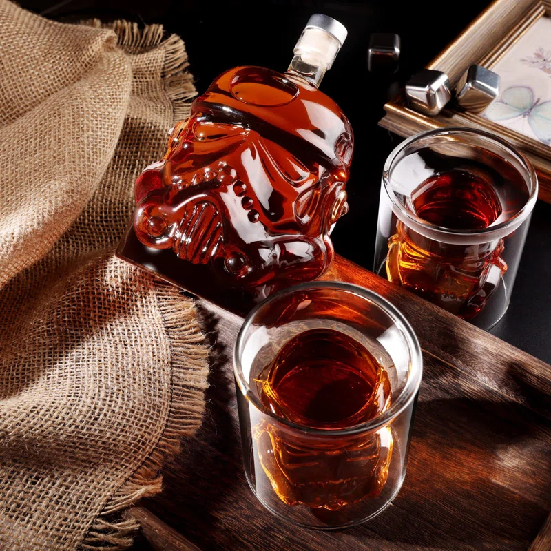 Limited-Edition Stormtrooper Helmet Whiskey Bottle