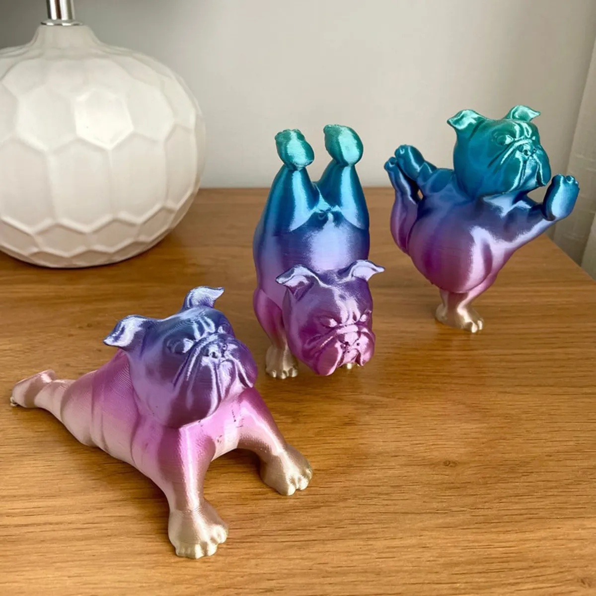 🐾🧘The Zen Bulldog Collection – 3-Piece Serenity Squad for Dog Lovers