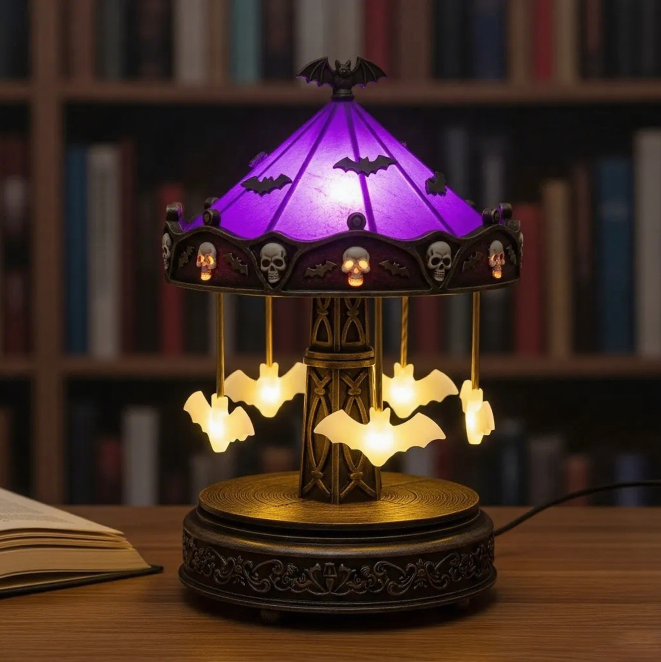 ☠️Grim Reaper Carousel Lantern - Halloween Limited Edition