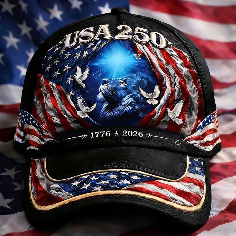 US 250th Anniversary Faith Art Print Hat