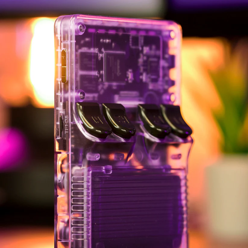 Retro Handheld 3D Video Game Console