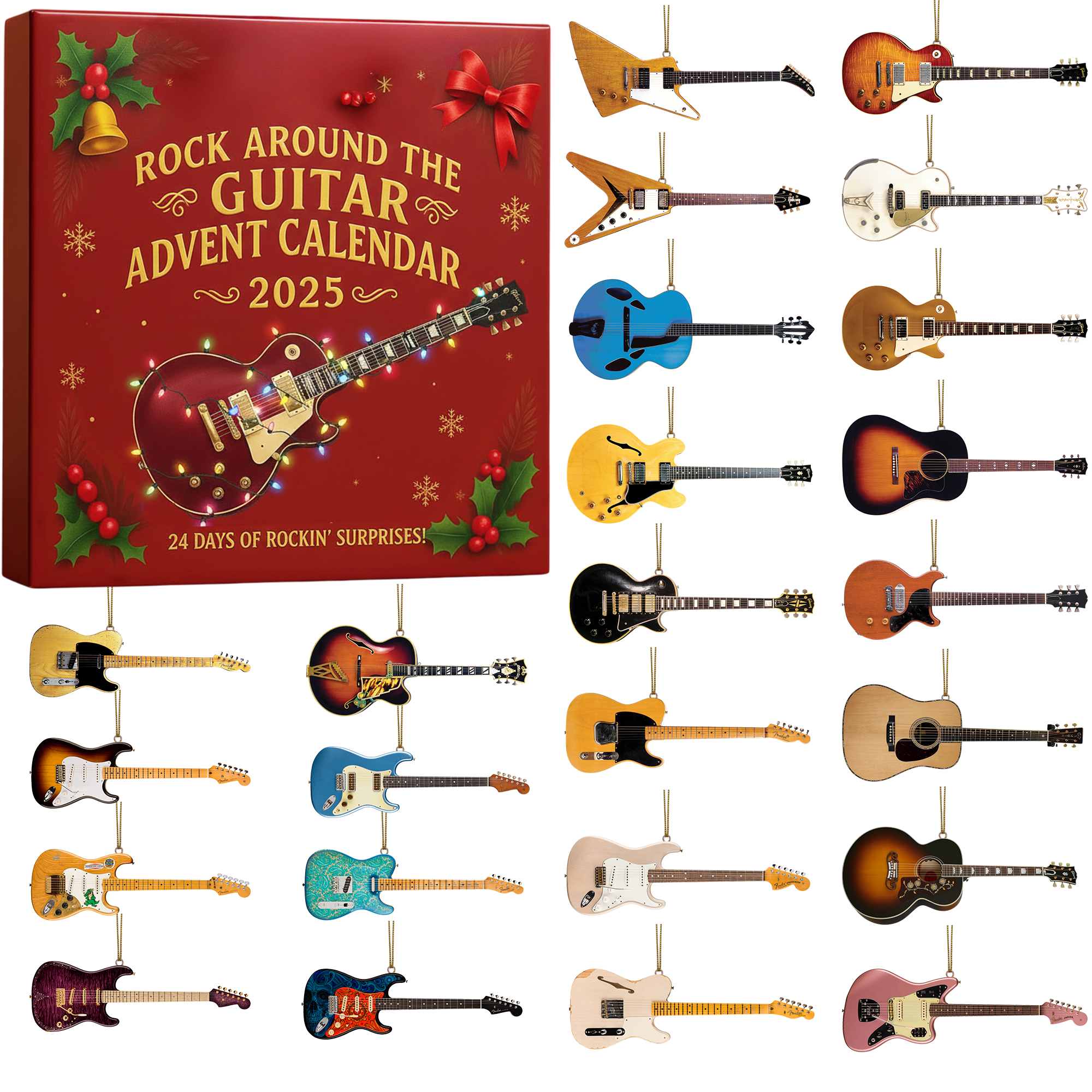🎸2025 Rock Around the Guitar Advent Calendar