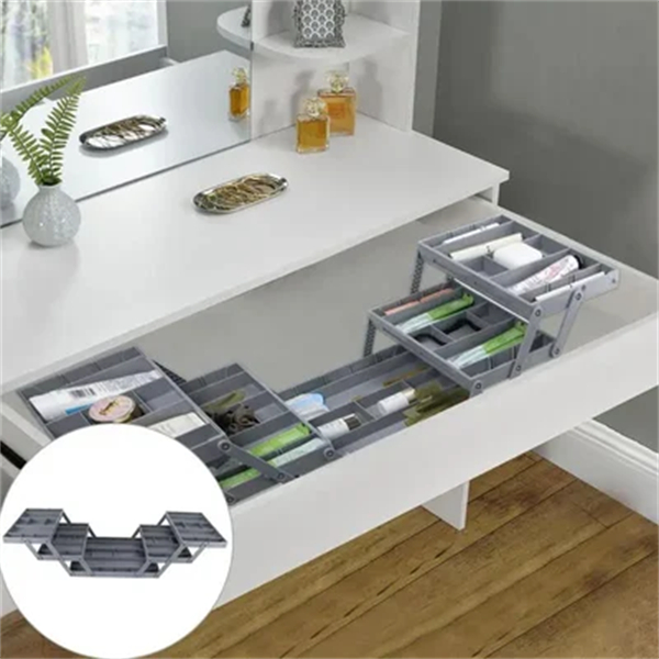 Multi-Level Drawer Organizer - Lets You Organize & Store Up To 3X More!