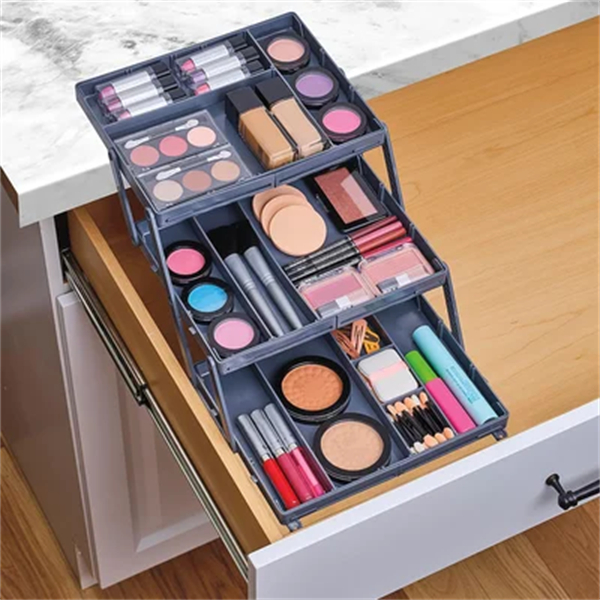 Multi-Level Drawer Organizer - Lets You Organize & Store Up To 3X More!